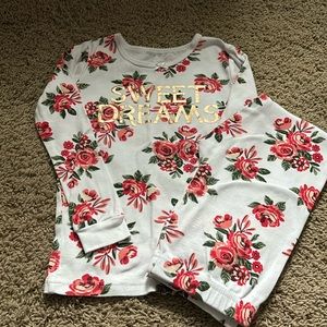 Girls Rachel Zoe Pajamas, floral, size 6